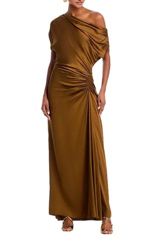 Penny Draped One Shoulder Gown