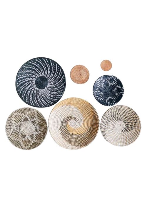 Handmade Woven Wall Baskets&nbsp;