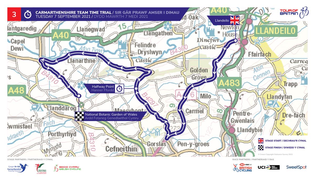 tour of britain 2021 maps