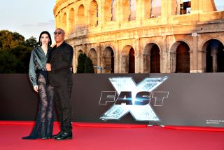 Meadow Walker and Vin Diesel at Fast X premiere in Rome