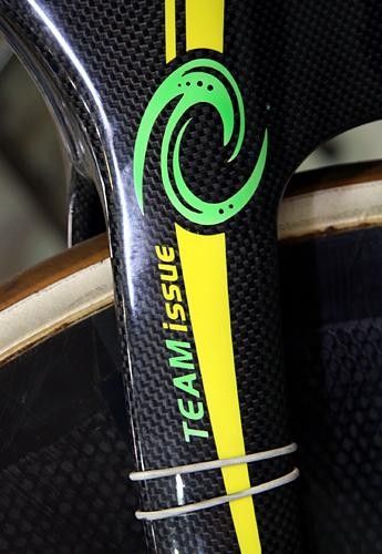 Special colour scheme from Australian frame manufacturer Bike Technologies