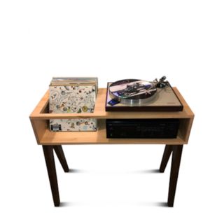 Best vinyl record storage: Vinyl99 turntable, stand with storage