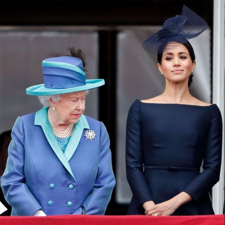 meghan markle queen elizabeth princess diana