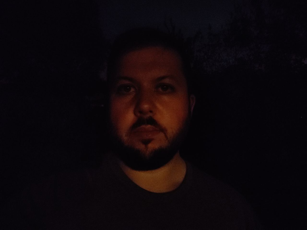 Nothing Phone 1 camera sample extreme low light selfie
