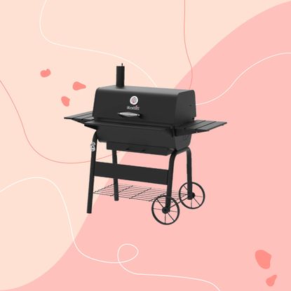 Char Broil L BBQ on Ideal Home style background