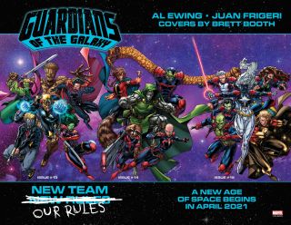 Guardians of the Galaxy new line-up
