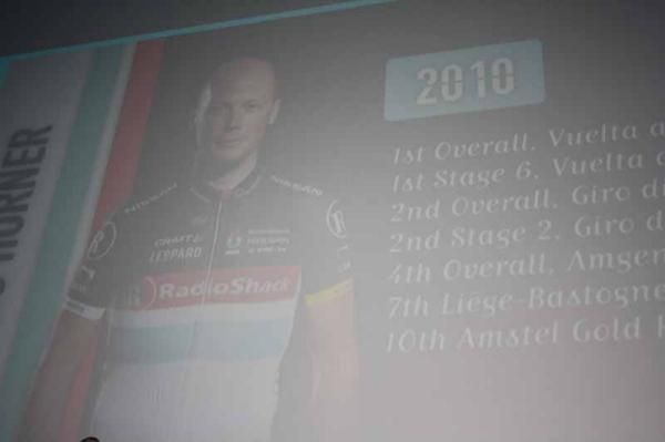 Chris Horner on the big screen