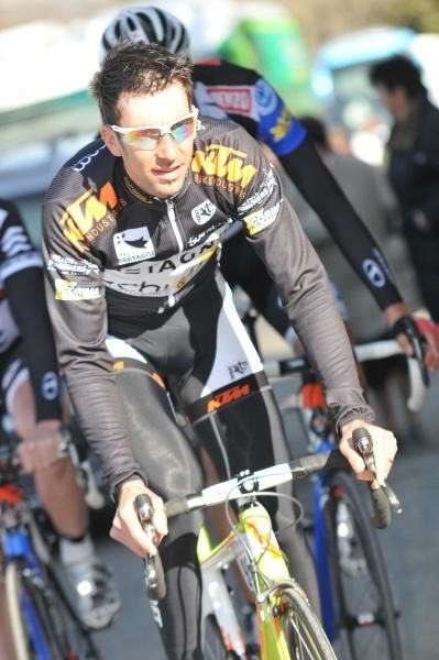 S&eacute;bastien Duret (Bretagne - Schuller) finished behind the main field