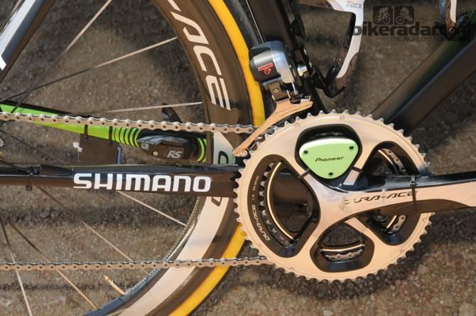 Dutch Team Belkin had seen that most components &ndash; including the Pioneer power meters - matched the sponsors new colours