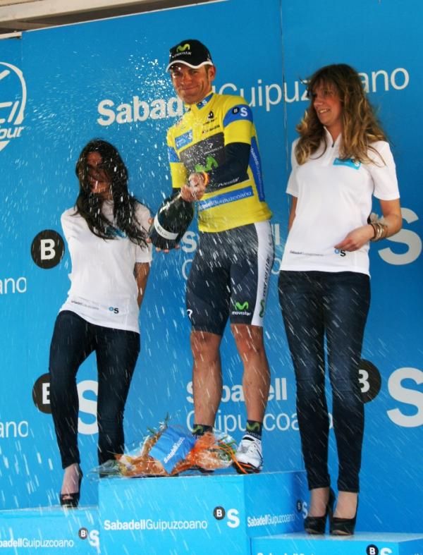 Jose Joaquin Rojas (Movistar) took the lead in Pais Vasco after winning stage 1