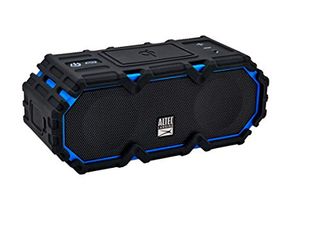 Altec Lansing IMW580 Lifejacket Jolt Heavy Duty Rugged and Waterproof Portable Bluetooth Speaker with Qi Wireless Charging, 20 Hours of Battery Life, 100FT Wireless Range and Voice Assistant