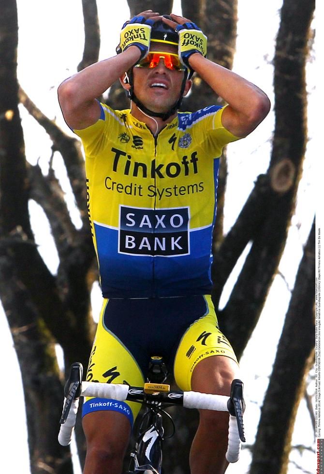 Alberto Contador (Tinkoff-Saxo) can't believe he's found his old form