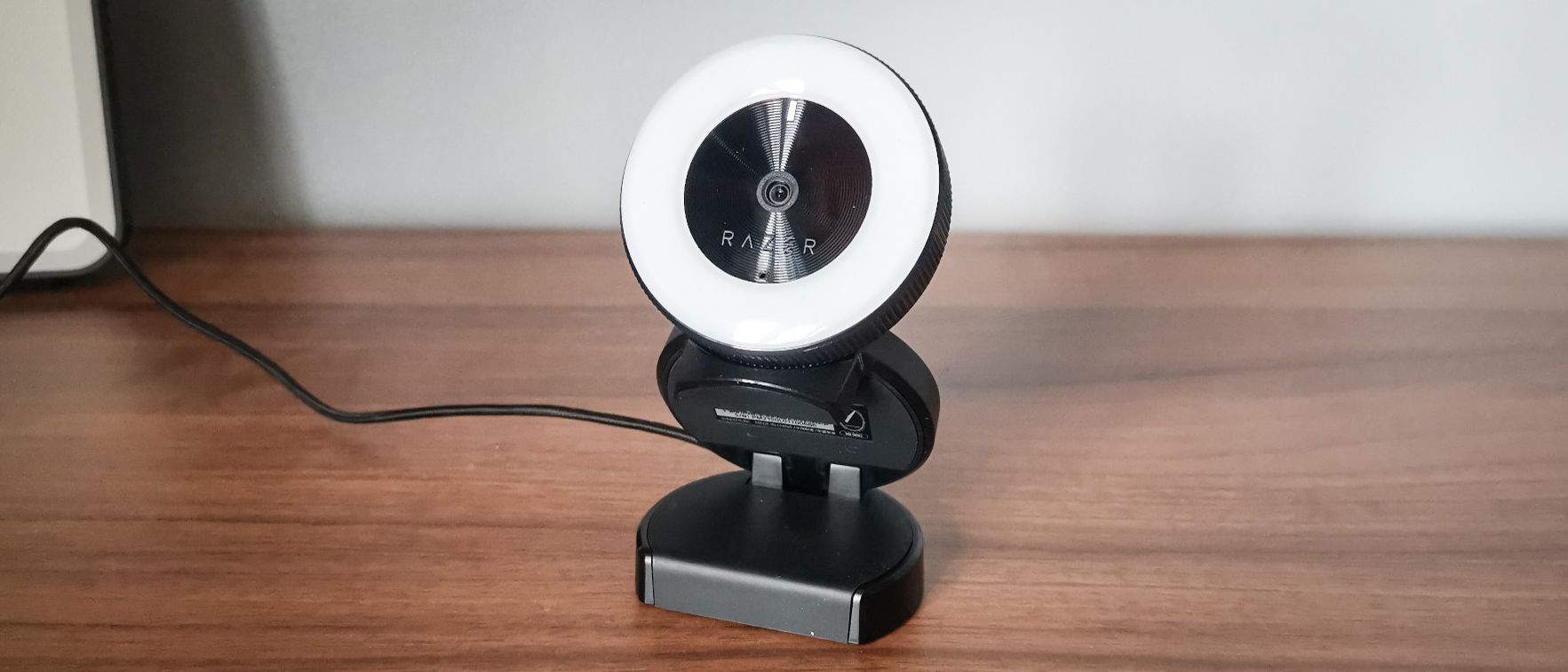 Razer Kiyo 1920 x 1080 Webcam with Adjustable Ring Light Black