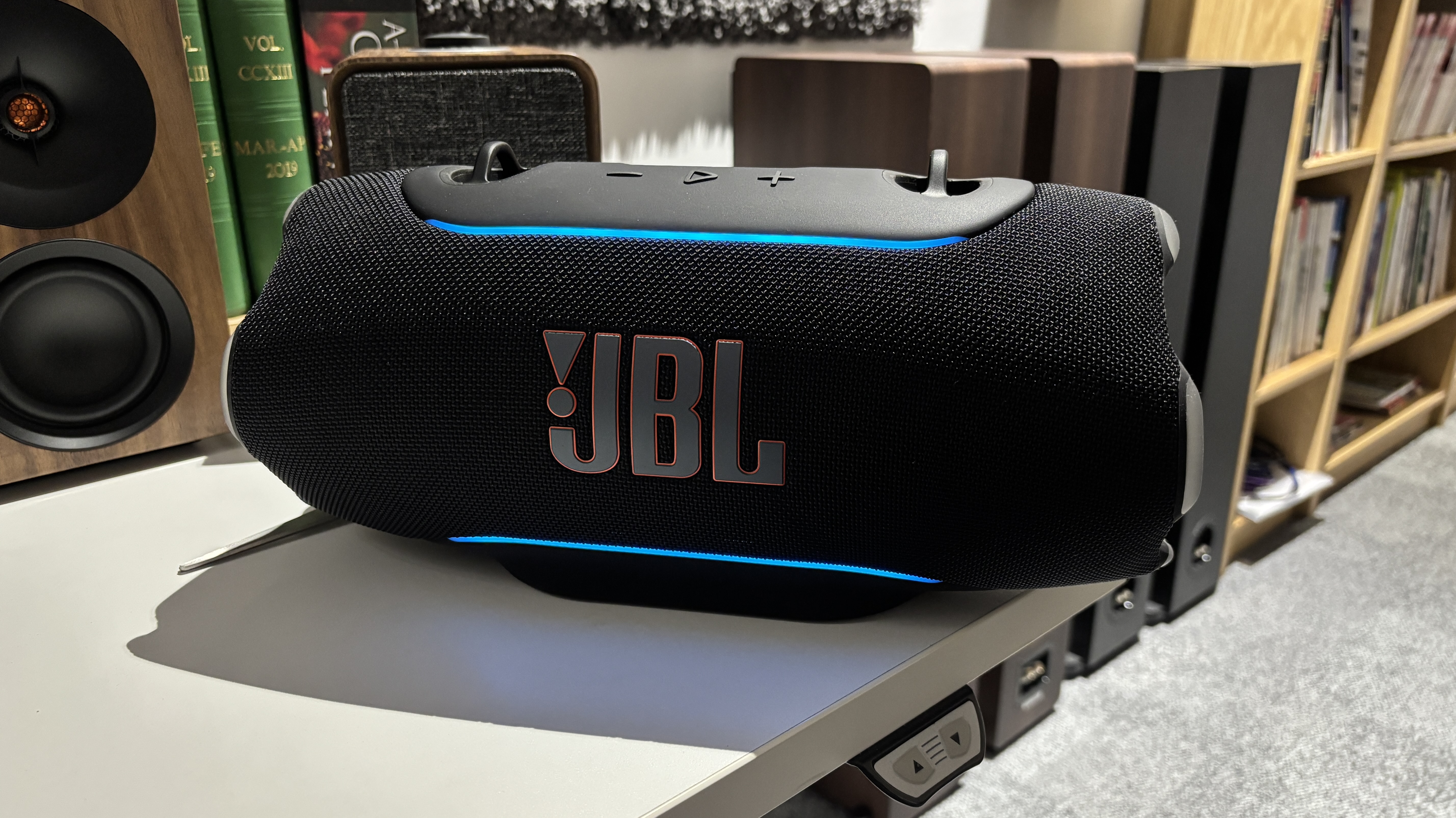 JBL Xtreme 5 Bluetooth speaker in black finish