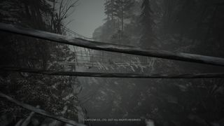 resident evil village goats of warding suspension bridge