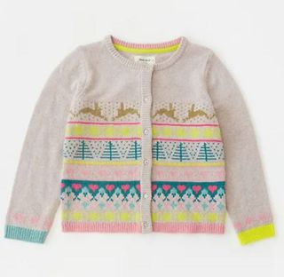 neon fairaisle kids jumper