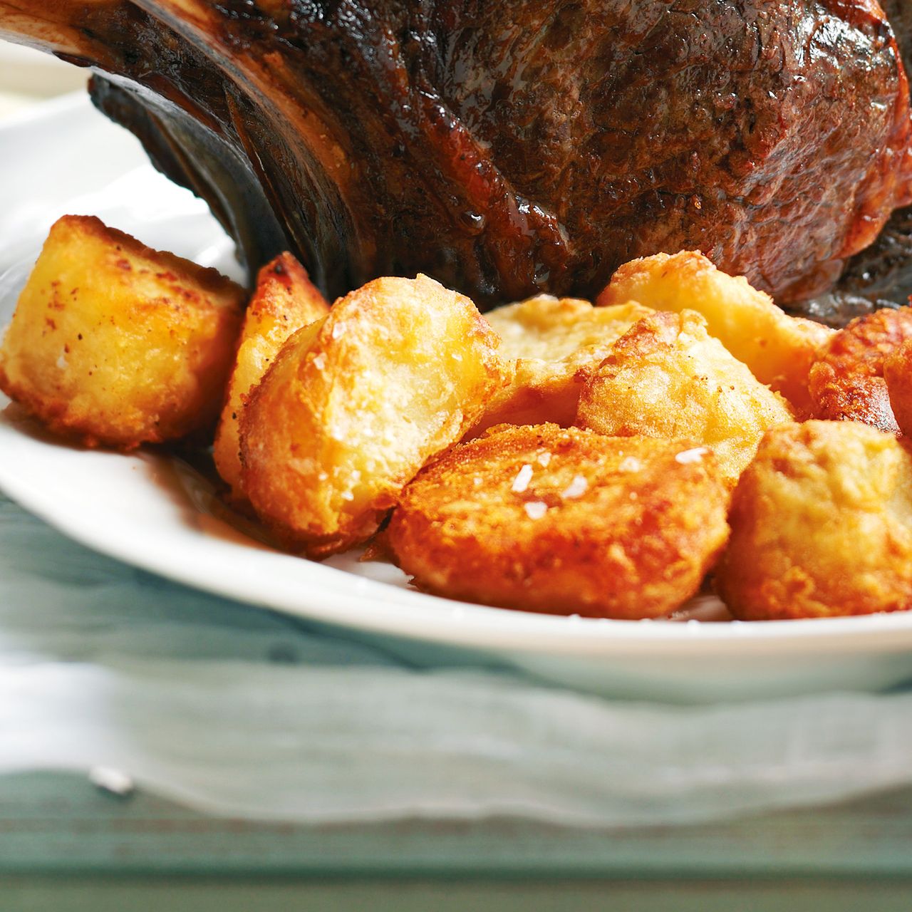 Goose fat roast potatoes