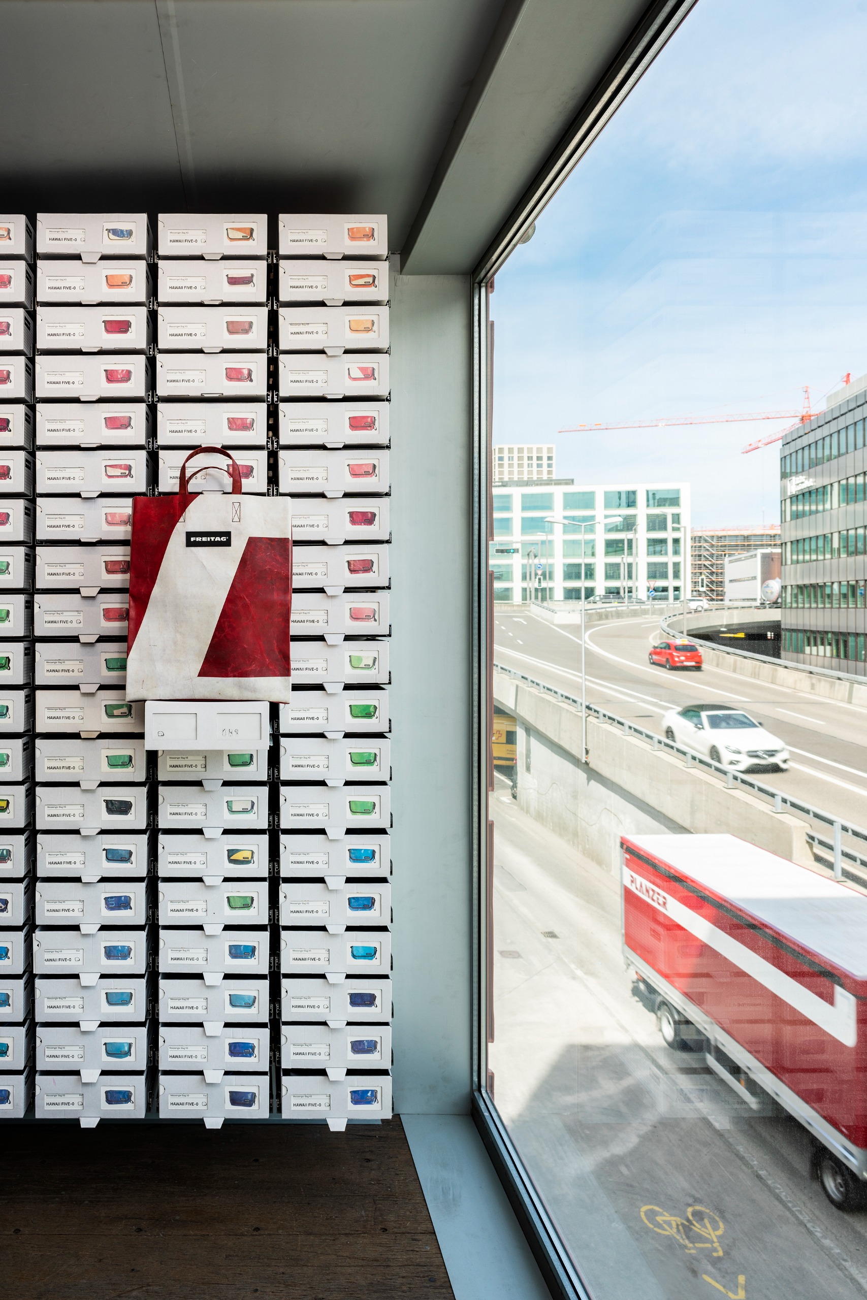 Inside the Freitag Flagship Store