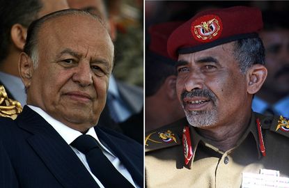 Yemeni President Abd-rabbuh Mansur Hadi is in trouble and his defence minister General Mahmud al-Subaihi, has been captured