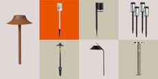 Product Grid with solar path lights