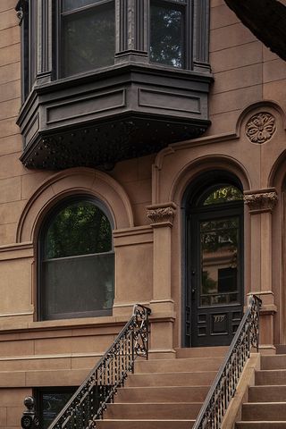 Void house the reimagining of a new york brownstone townhouse with serene interiors