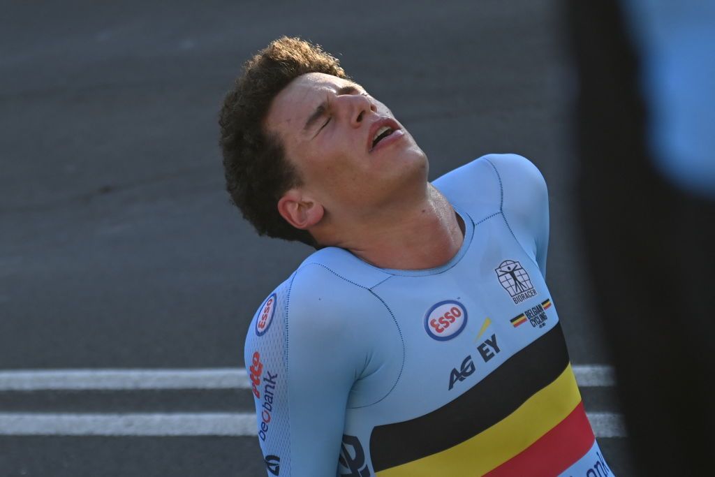 Alec Segaert (Belgium) was disappointed with silver