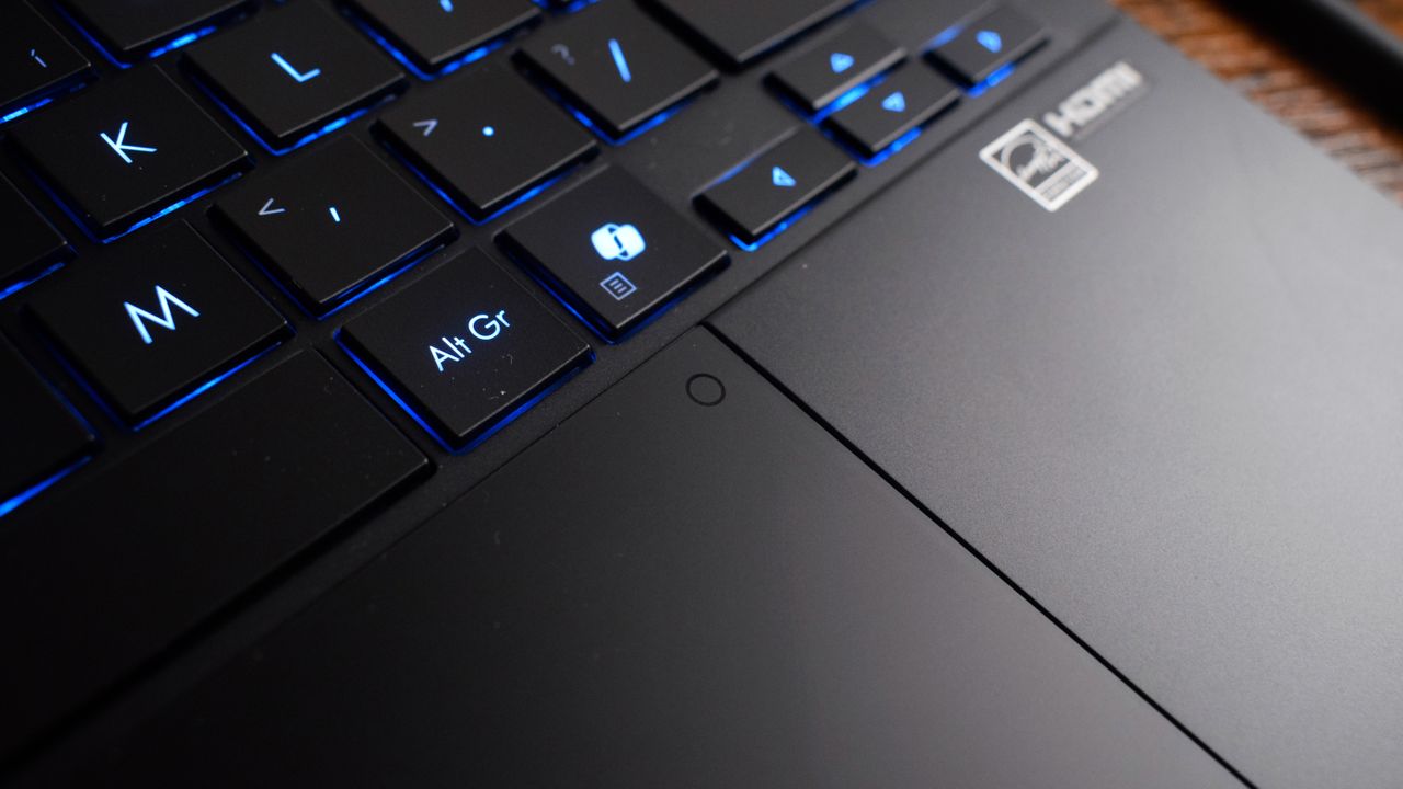 The Asus ProArt PX13 GoPro Edition on a desk