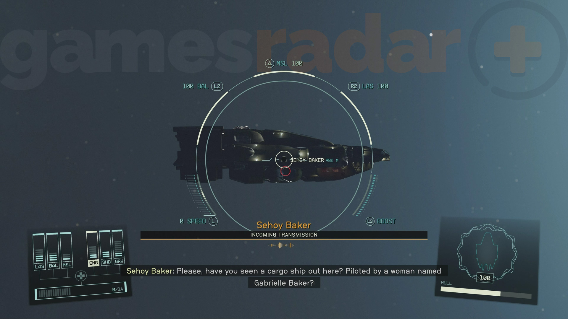 Having a Starfield Free Lanes encounter in Cruise Mode