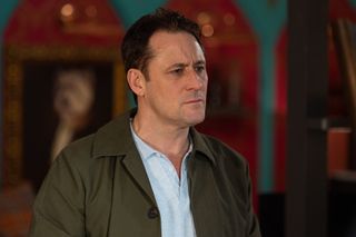 Tony is struggling to handle things in Hollyoaks and is tipped over the edge when his daughter is hurt.
