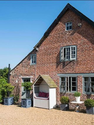 Exterior of 16th century Shropshire home