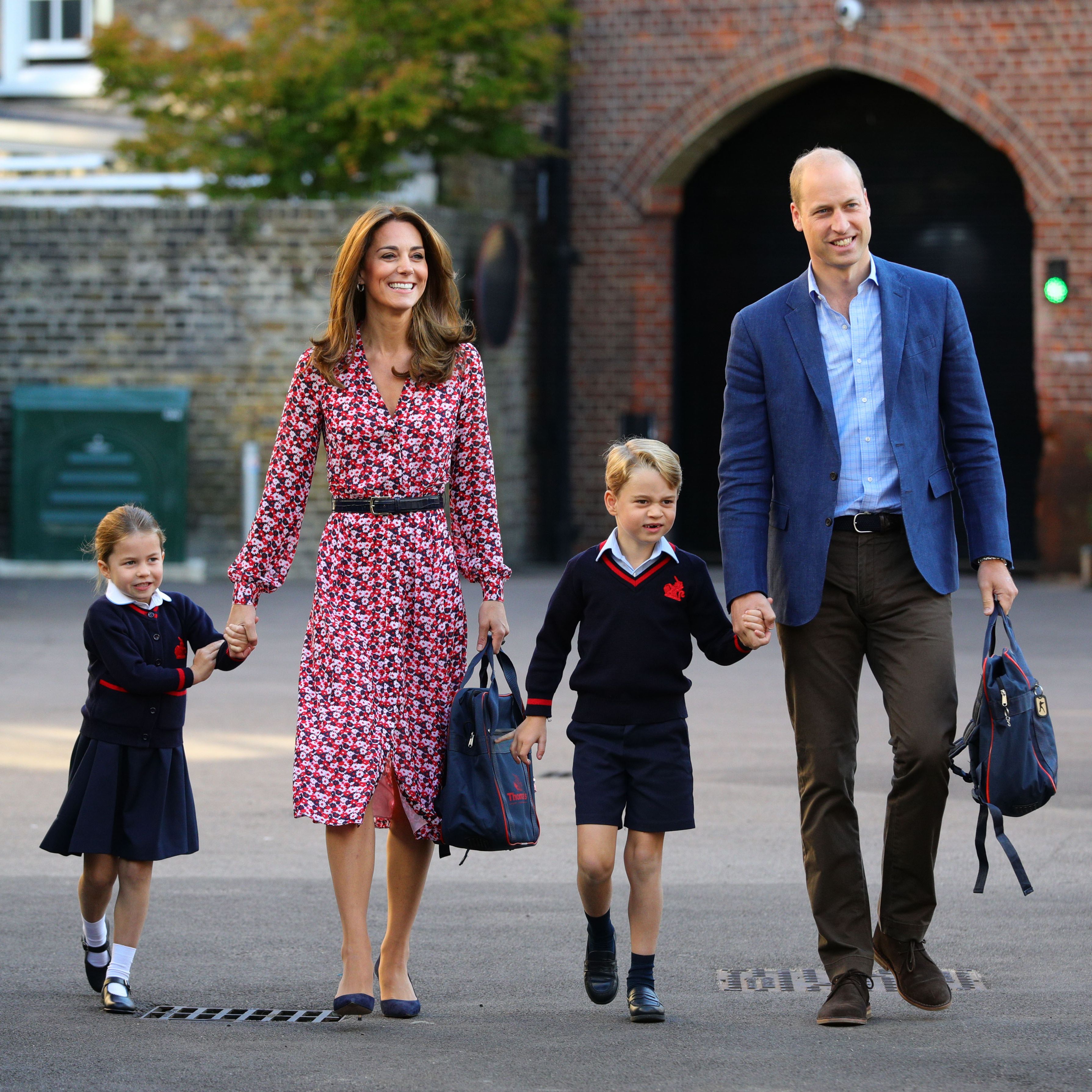 Princess Charlotte's First Day Of School