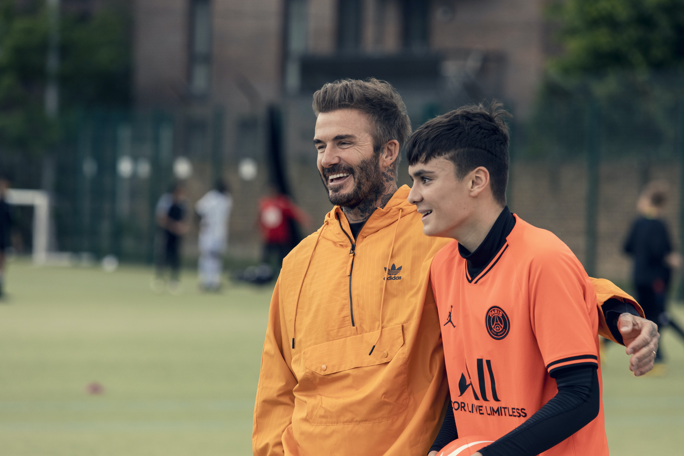 Save Our Squad on Disney Plus sees David Beckham taking football sessions for youngsters in East London.