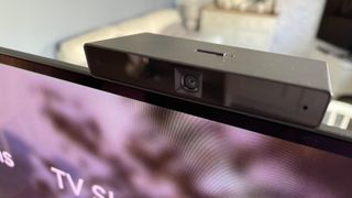 Sony A95K TV on table