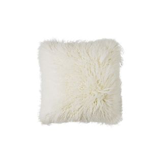 mongolian lamb pillow cover