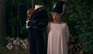 Hubie Halloween Tim Meadows and Maya Rudolph in costume