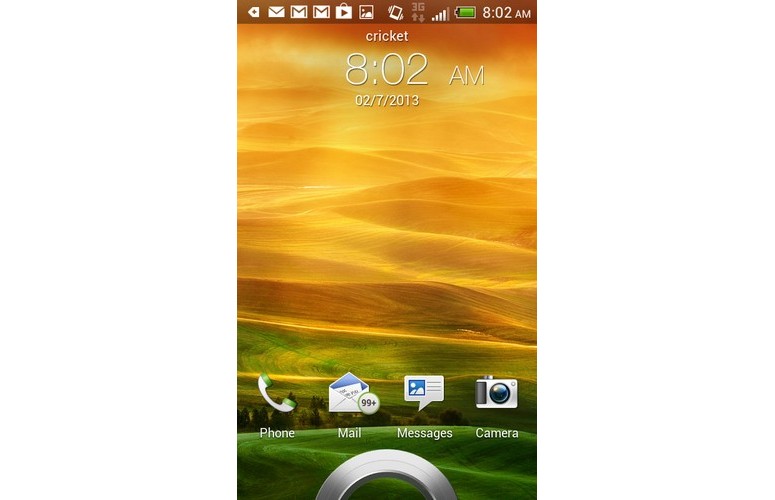 HTC One SV (Cricket) Homescreen