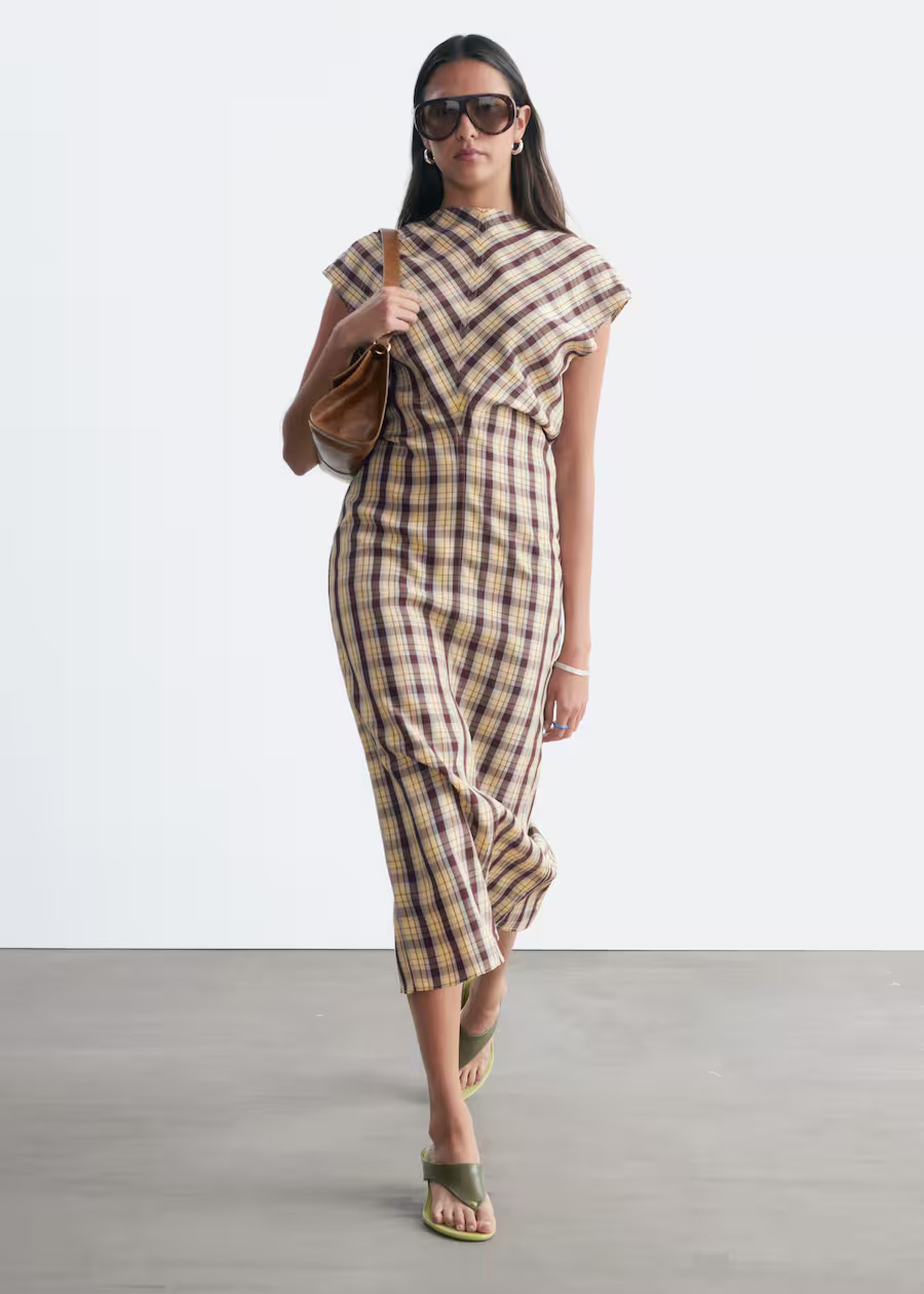 &amp;amp; Other Stories, Cap Sleeve Midi Dress