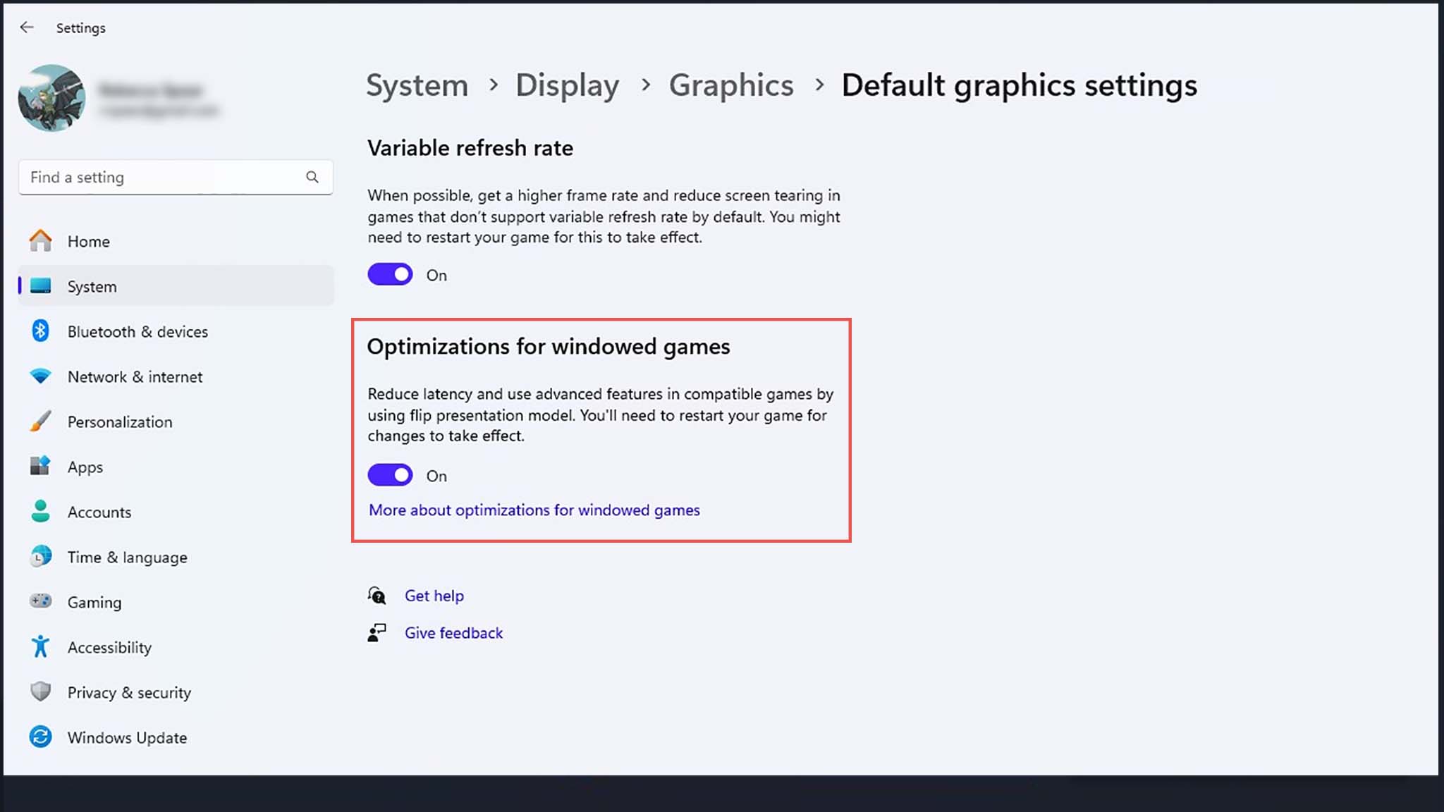 Configuración de ROG Ally AFMF: optimización de juegos de Windows.