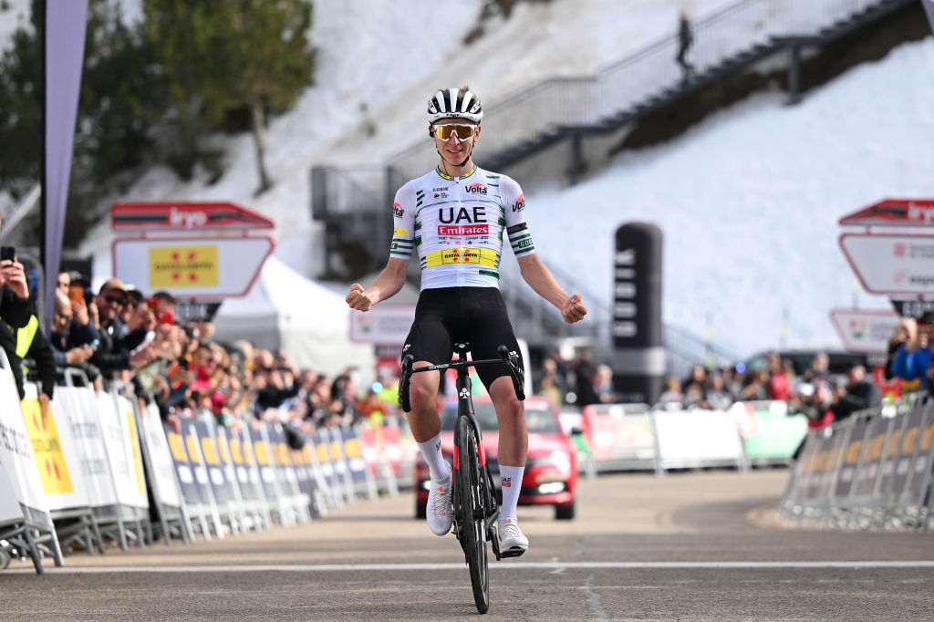 Volta a Catalunya: Tadej Poga?ar does it again on stage 3 summit |  Cyclingnews