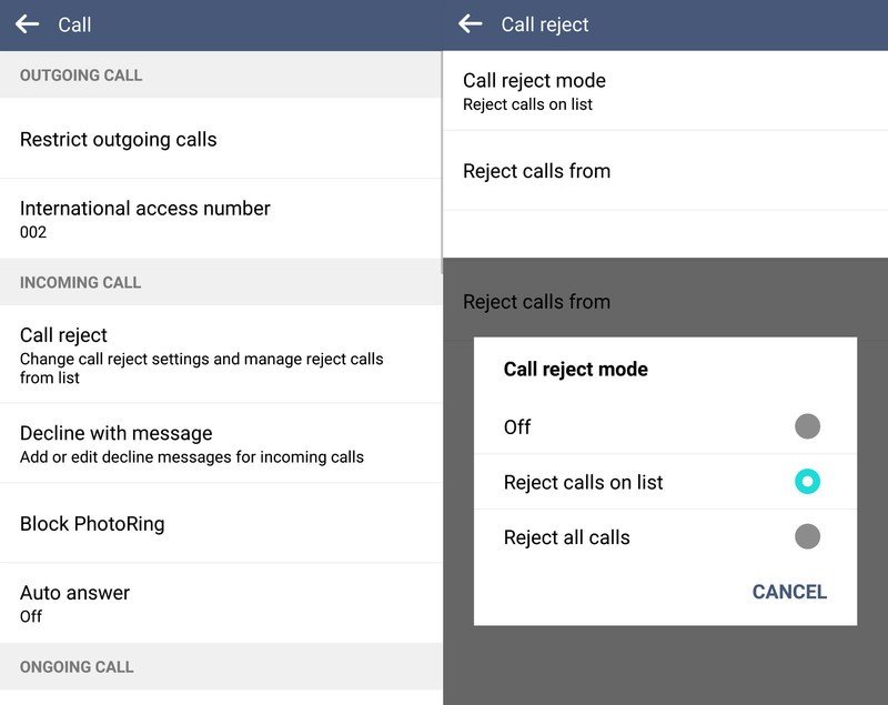 How to block calls on the LG G4 | Android Central