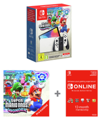 Nintendo Switch OLED + Super Mario Bros. Wonder Bundle: £299 @ ArgosPrice check: £299 @ Currys