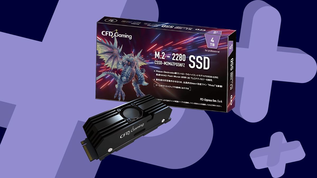 The first PCIe Gen 5.0 SSD has hit Japanese shelves - what