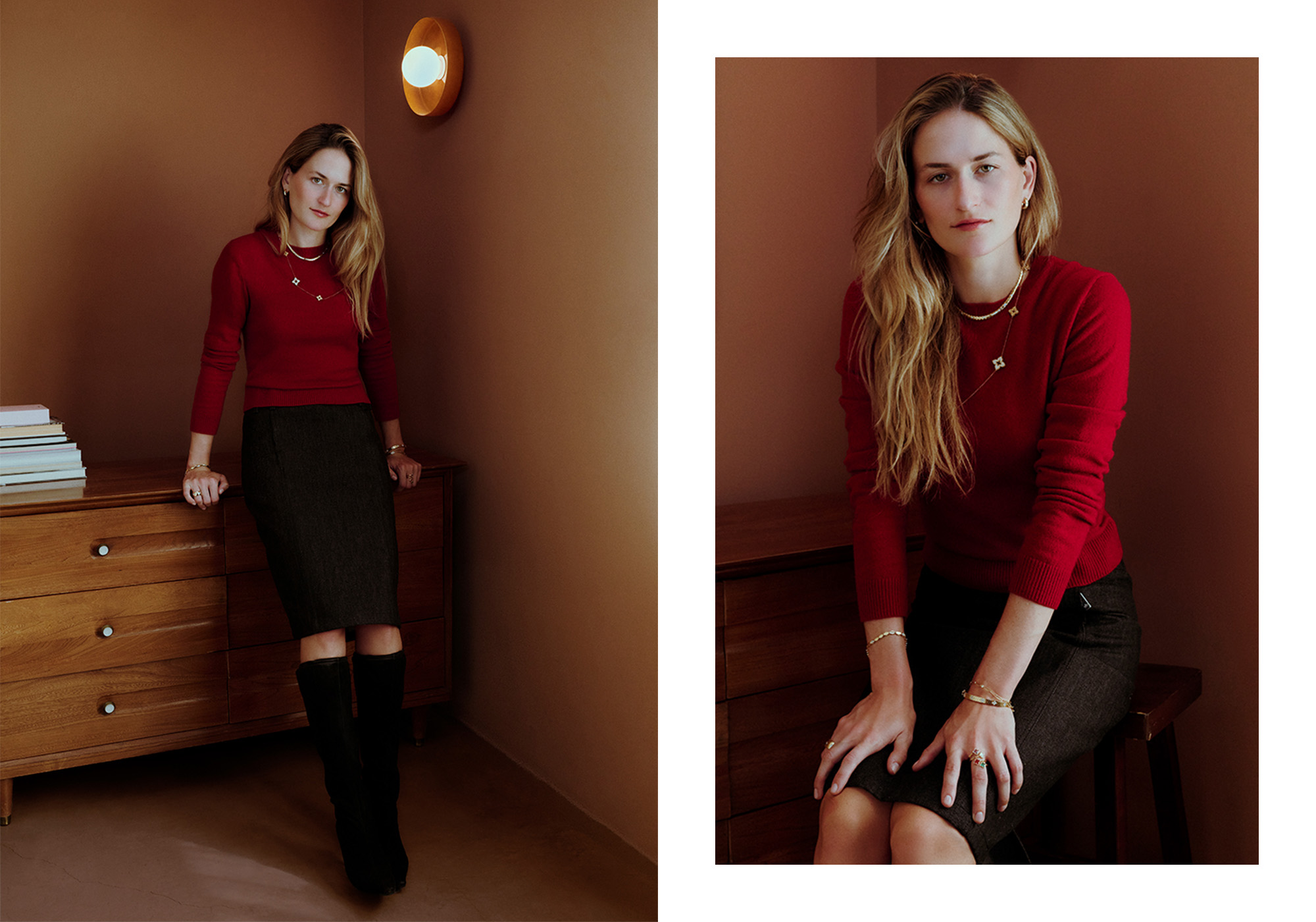 eliza huber in roberto coin