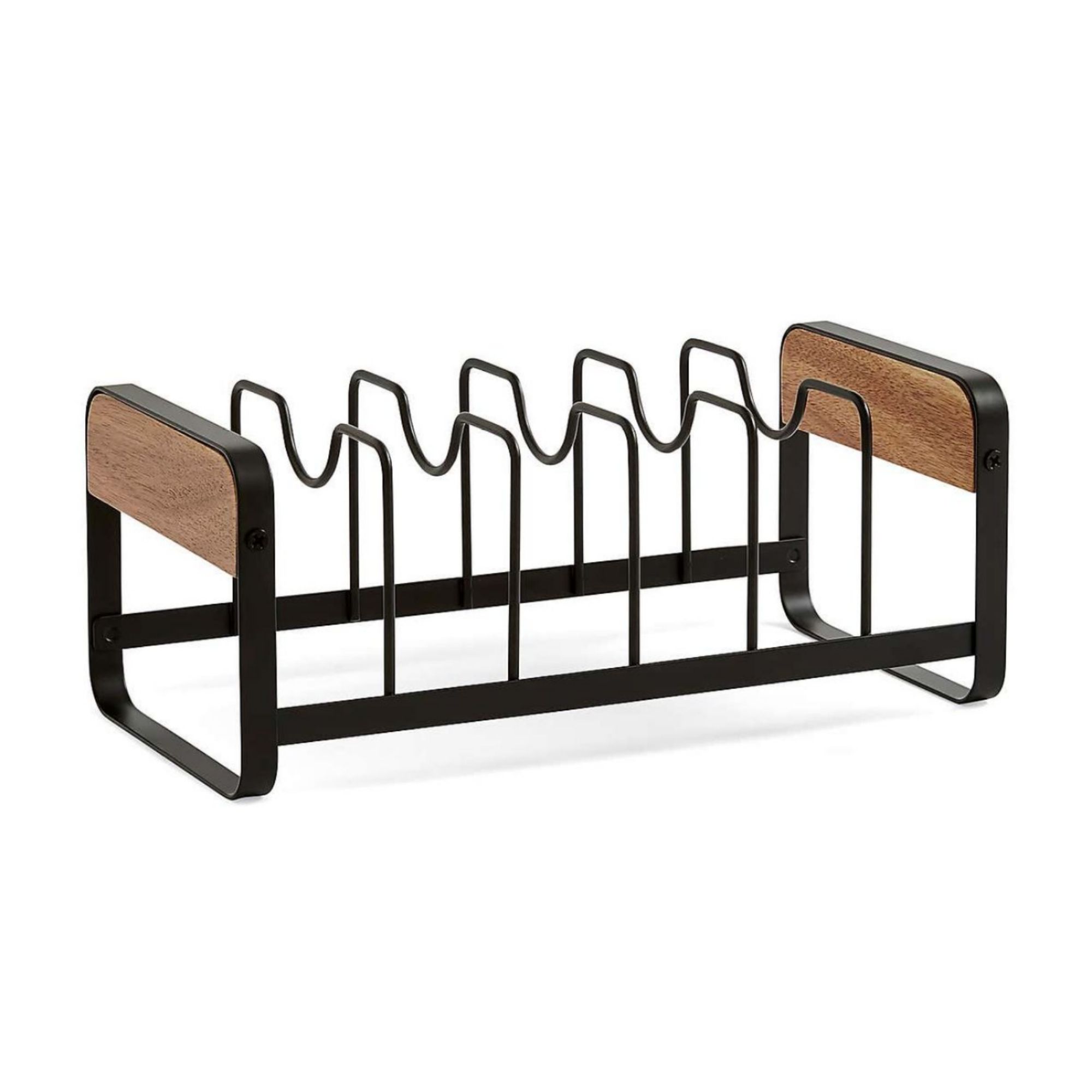Black Wire Pan Lid Rack