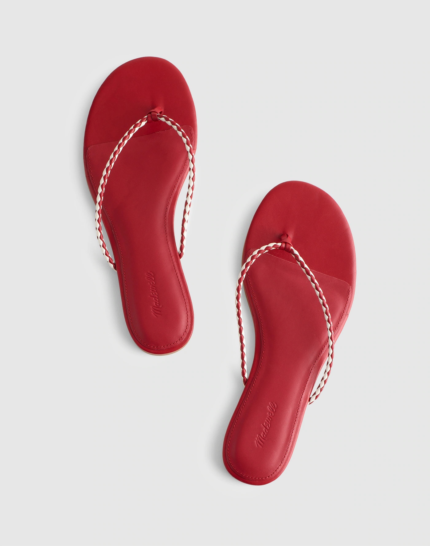 madewell, The Iggy Braided Thong Sandal