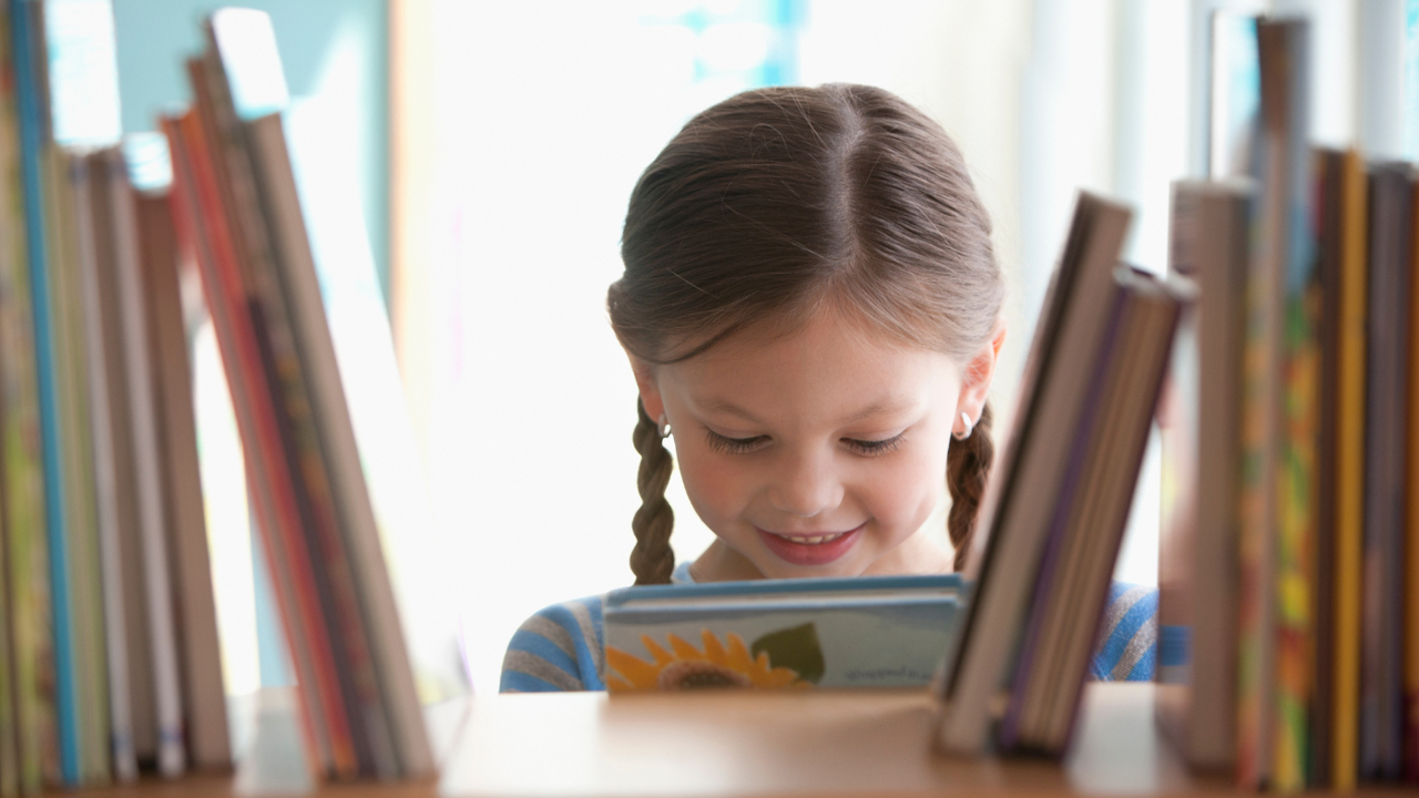 Girl reading