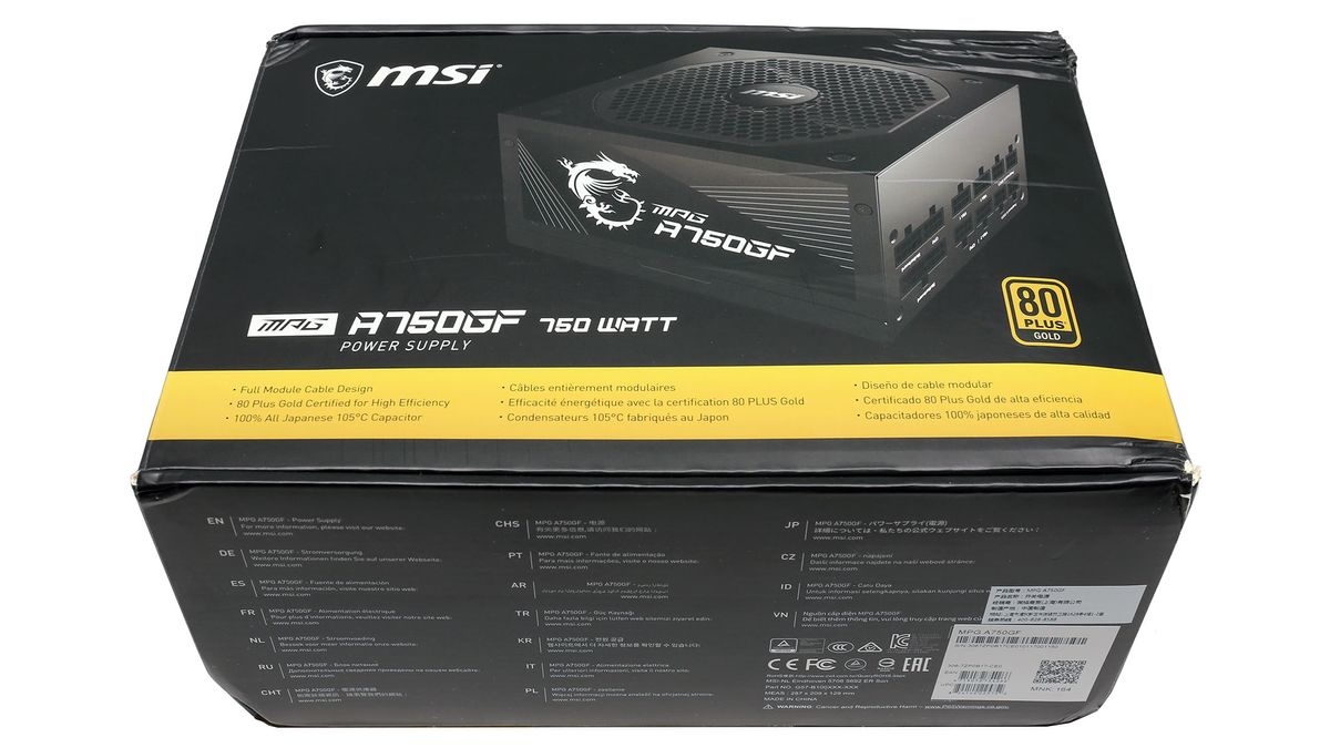 MSI MPG A750GF