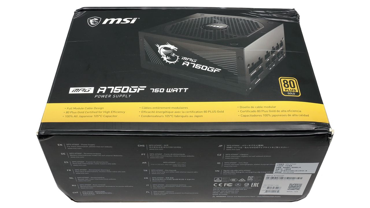 MSI MPG A750GF