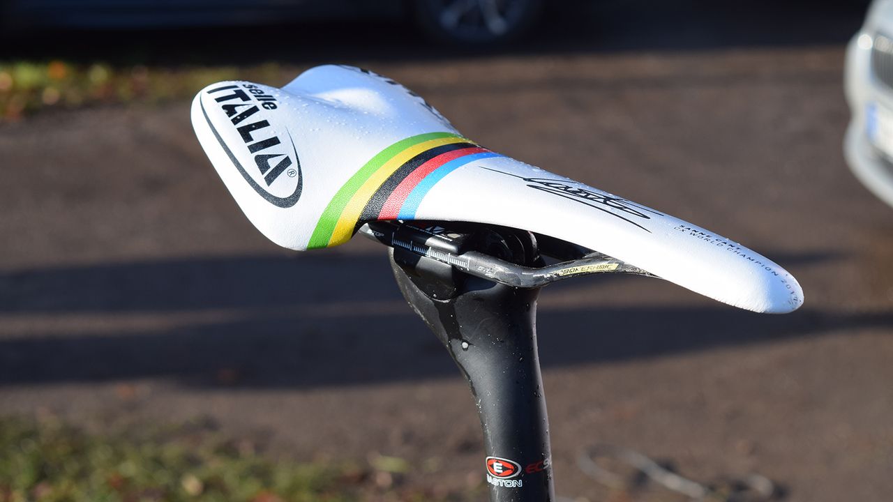 A special saddle for the World Champion