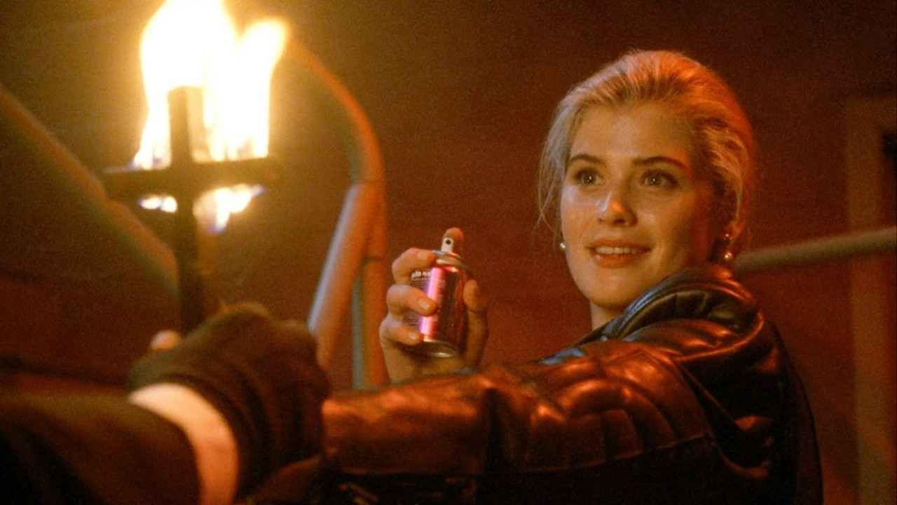 Kristy Swanson as Buffy in Buffy the Vampire Slayer